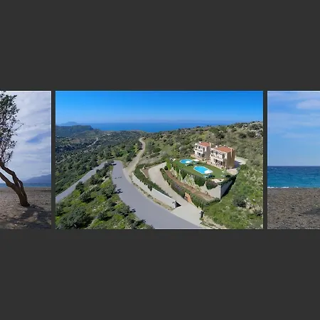 Villa Triopetra Luxury Villas Fournou Lago Triopetra